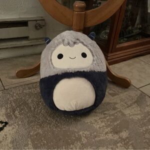 Plush Squishmallow Toy - Gray and Blue